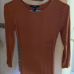 Brown, forever 21 summer dress